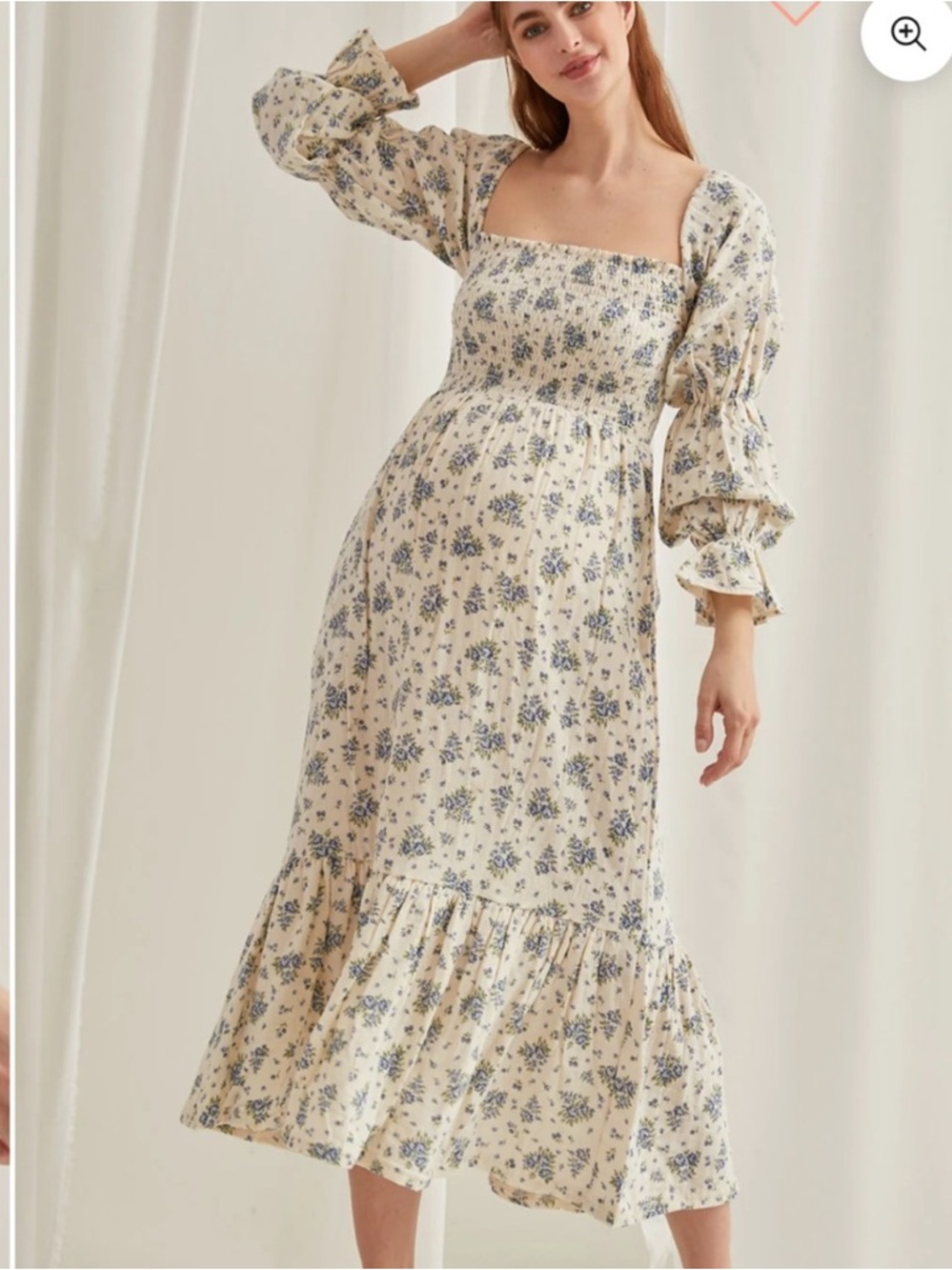 Nothing Fits But Yuki maternity dress